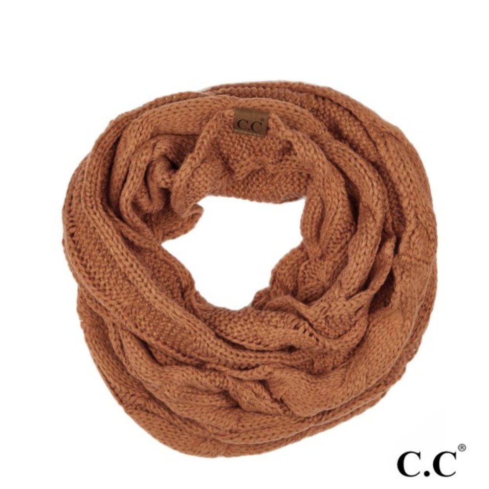 CC beanie scarf